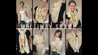 Multi Way Shawl - Sseko Designs Tie Tutorial