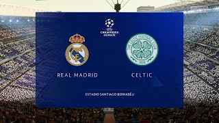 Real Madrid vs Celtic | Estadio Santiago Bernabéu | 2022-23 UEFA Champions League | FIFA 23
