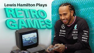 Lewis Hamilton Plays Retro  Games from His Childhood! 🎮