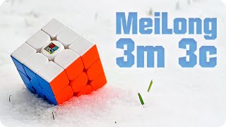 Wie gut ist ein magnetischer \u0026 günstiger 3x3 Würfel? | MeiLong 3m \u0026 3c | Review \u0026 Unboxing