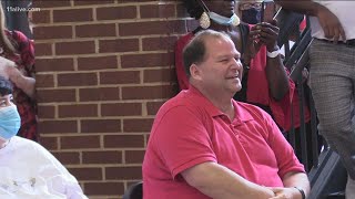 Former student celebrates 30 years as custodian