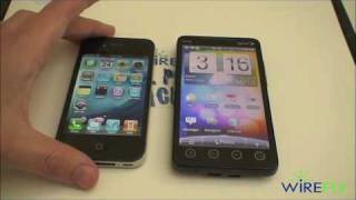 Apple iPhone 4 vs. HTC EVO 4G Schmackdown