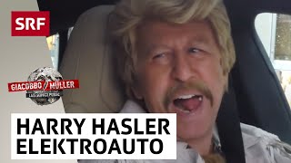 Harry Hasler testet ein Elektroauto | Giacobbo / Müller | Comedy | SRF