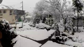 2015.12.27 十日町の降雪(タイムラプス)