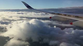 Beautiful Coastal View of Taiwan from  China Airlines CI3 Airbus A350 Landing into Taoyuan (TPE)