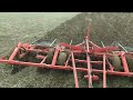 disking and field cultivating