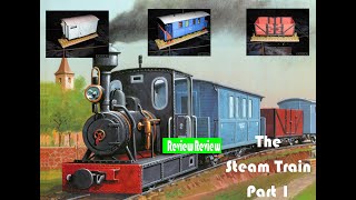 review Modelik 1/25 Steam train Bn2t \u0026 tucks