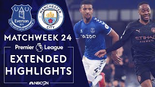 Everton v. Manchester City | PREMIER LEAGUE HIGHLIGHTS | 2/17/2021 | NBC Sports