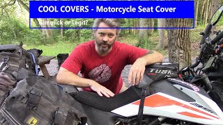 Cool Covers, Motorcycle Seat Cover.  Gimmick or Legit?