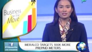 NewsLife: MERALCO targets 100k more prepaid meters || Mar. 23, 2015