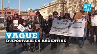 Vague d'apostasie en Argentine