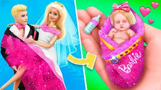 Barbie Growing Up / 30 Doll Hacks and Crafts