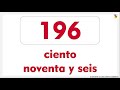 🔵números del 100 al 200 en letras en español 😄 spanish numbers 100 200