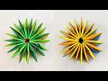 Origami FIREWORKS of 80 modules | How to make a paper fireworks