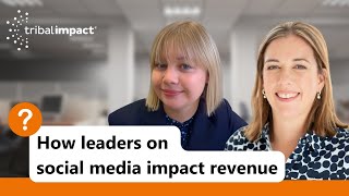 Connecting The Dots Between Social Media And Sales - Tribal Impact Live