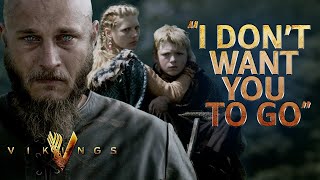 The Heartbreaking Moment Lagertha & Bjorn Leave Ragnar | Vikings