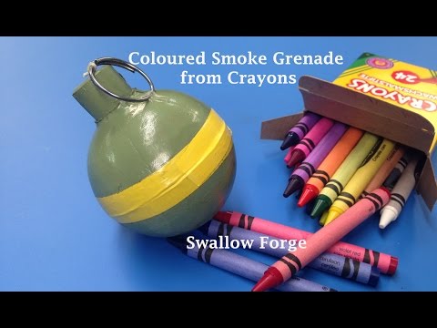 How to make Coloured smoke from Wax Crayons. How to make Coloured smoke from Wax Crayons.