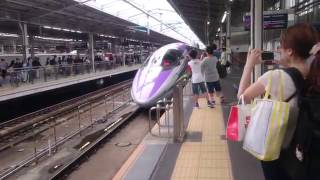 【4K】JR西日本500系7000番台(500 TYPE EVA) 新幹線こだま741号 博多行き 入線シーン