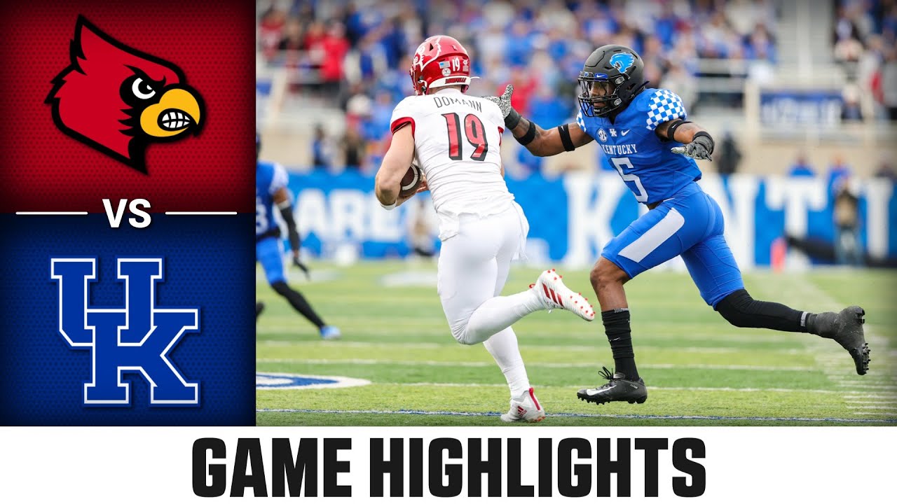 Louisville Vs. Kentucky | ACC Football Highlights (2022) - YouTube