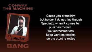 Eminem - Bang (Leaked Original Verse) Lyrics