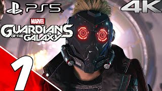 GUARDIANS OF THE GALAXY PS5 Gameplay Walkthrough Part 1 - Story Mode (Full Game) 4K 60FPS