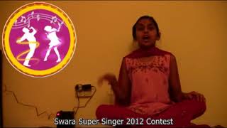 Swara Super Singer Contest - Megha Ramanathan - Light Music Youngsters | #SwaraMusicAcademy