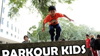 PARKOUR PARA CRIANÇAS!