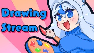 Chill drawing stream! Suggestions from chat! - Multistream on YT