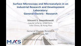 Surface Microscopy & Microanalysis in an Industrial Research and Development Laboratory: GE–Research