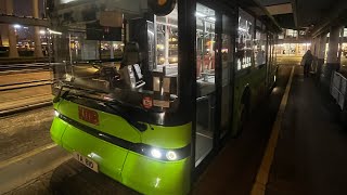 [首試晚間中國青BB電動巴限定] KMBBEB15 K-Spare YA810@1A 尖沙咀碼頭-金巴利道￼ 半程行車片段