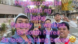 Magkano kaya ang sahod ng Isang ofw factory workers sa South Korea 🇰🇷🏭😍