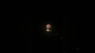 因島サプライズ花火上がったよ🎆