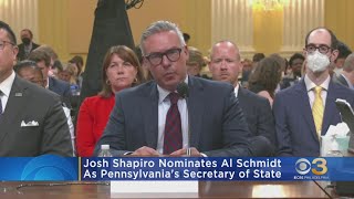 Shapiro nominates Al Schmidt as Pennsylvania's secretary of state