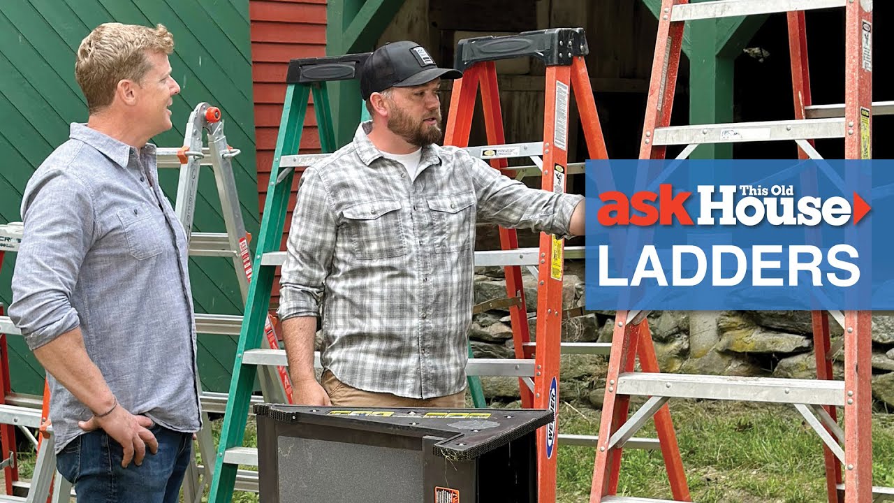 Understanding Common Types Of Ladders Ask This Old House Decorating