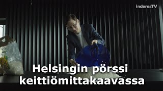 Inderes esittää / förevisar: Helsingin pörssi keittiömittakaavassa