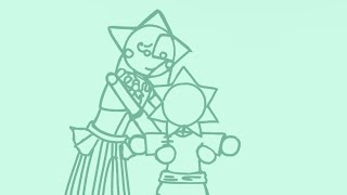 Dainty ￼Little princess👑//sun and moon show//animatic