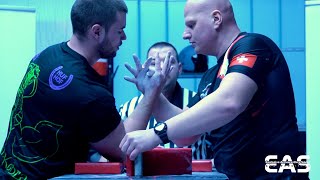 Strongest Youth Swiss vs Ukrainian Giant | Dominik Krebs vs Gevorg Muradian | Armwrestling | EAS