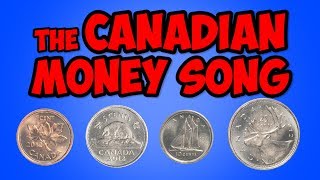 The Canadian Money Song | Penny, Nickel, Dime, Quarter | Math Song for Kids | Jack Hartmann