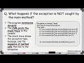 Core Java Interview Questions & Answers | Exception Handling | Java Backend Interview Prep | Part 3