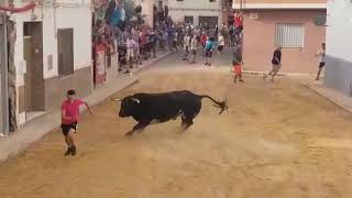 Salida de Sergio Berman al cerril de Antonio Ordoñez.