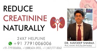 (Live) Ayurvedic Treatment For Kidney | Reduce Creatinine Naturally