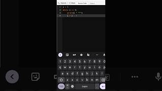 Print Inverted Right Triangle | While loop | Python Program to create pyramid Patterns #shots #viral