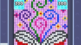 Pixel Flow Level 361. Walkthrough Gameplay