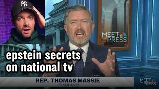Thomas Massie STUNS INTERNET with SHOCK Epstein Reveal