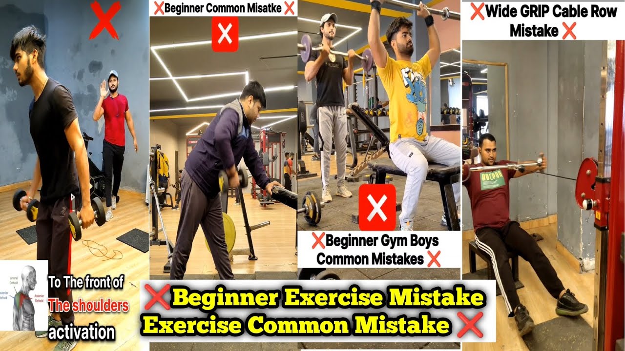 Beginner Exercise Mistake Exercise Common Mistake Workouttips # ...