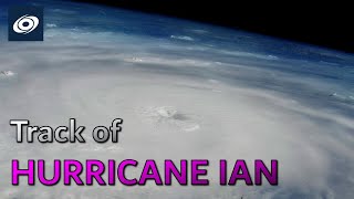 The Track of Hurricane Ian (2022)