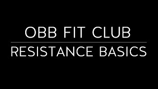 OBB Fit Club Strength Training Basics