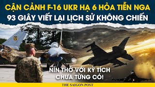 Kịch tính đến từng giây: Phi công F-16 Ukraine vừa làm nên điều KHÔNG TƯỞNG!