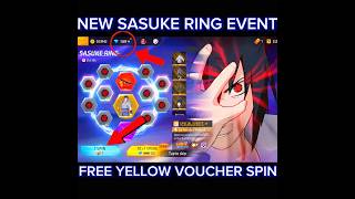 Free Fire New Sasuke Ring Event | Free Fire New Sasuke Bundle #freefire #shorts #shortsfeed