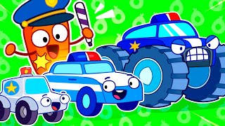 🚔 Let's Go Police Monster Truck! ✨ Rescue Team || Best Kids Cartoon by Meet Penny 🥑💖